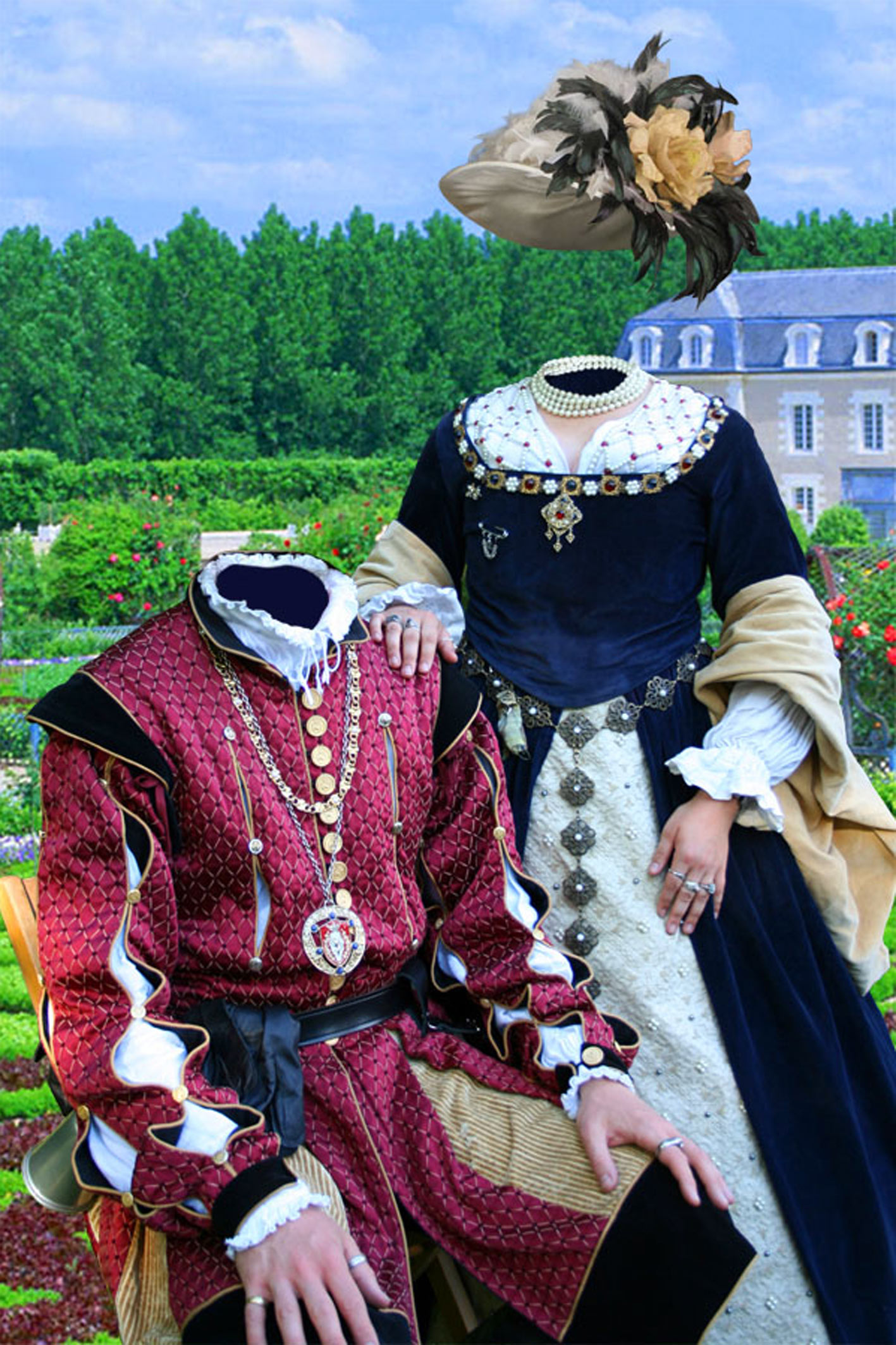 Царские костюмы для фотошопа